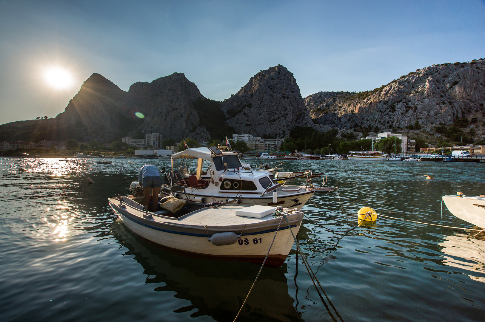 Sunset in Omis