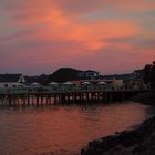 sunset in Paihia