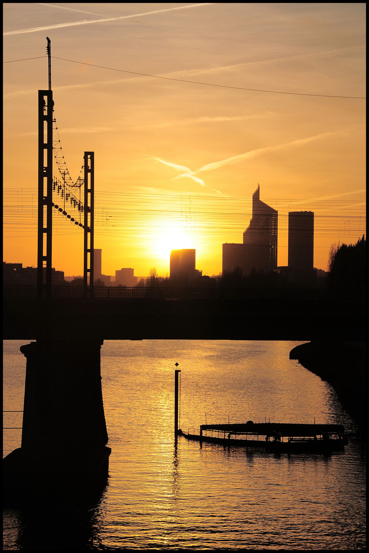 Sunset in Paris