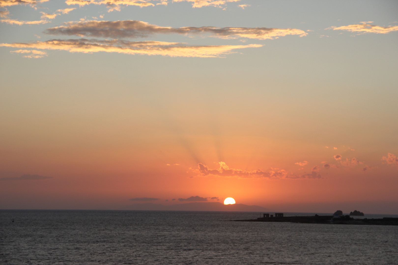 SUNSET IN PAROS