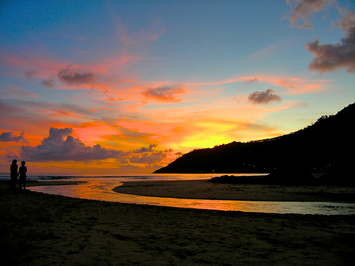 Sunset in Phuket