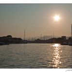 Sunset in Port Grimaud...