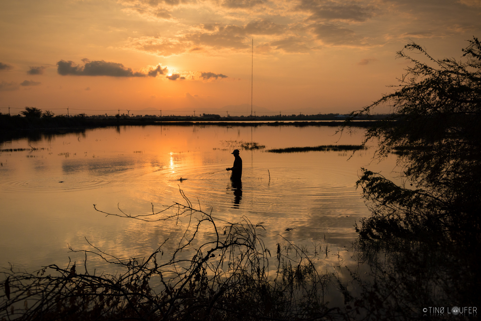 Sunset in Prachuap Khiri Khan, Thailand