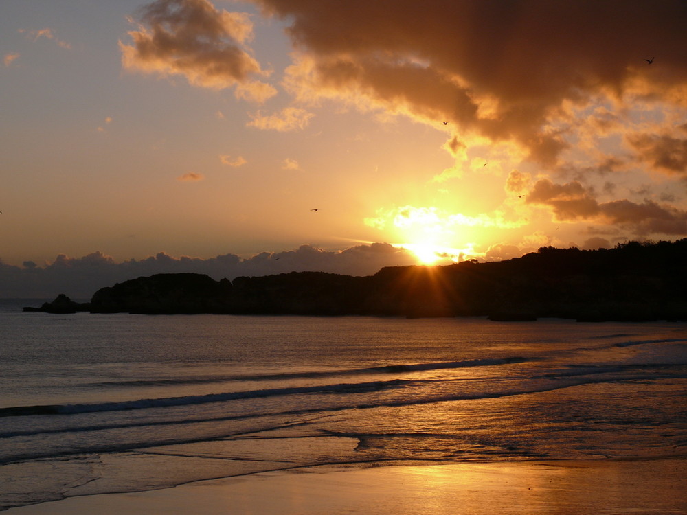 Sunset in Praia do Vau