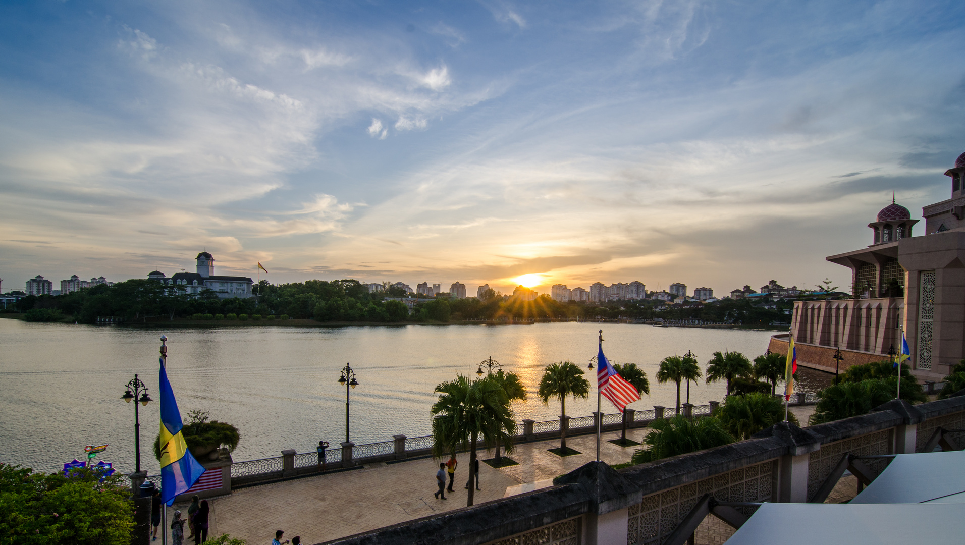 Sunset in Putrajaya