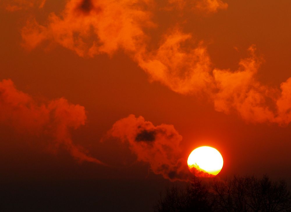 Sunset in Red.....