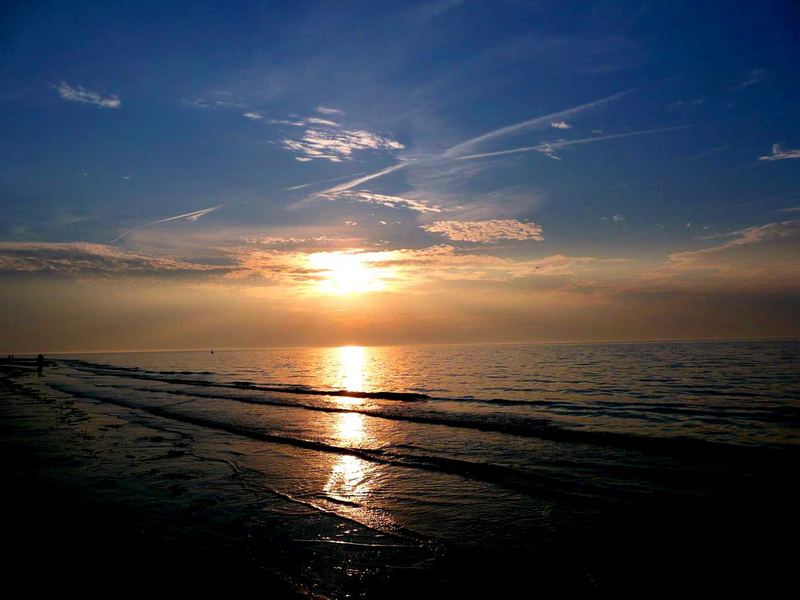 Sunset in Renesse