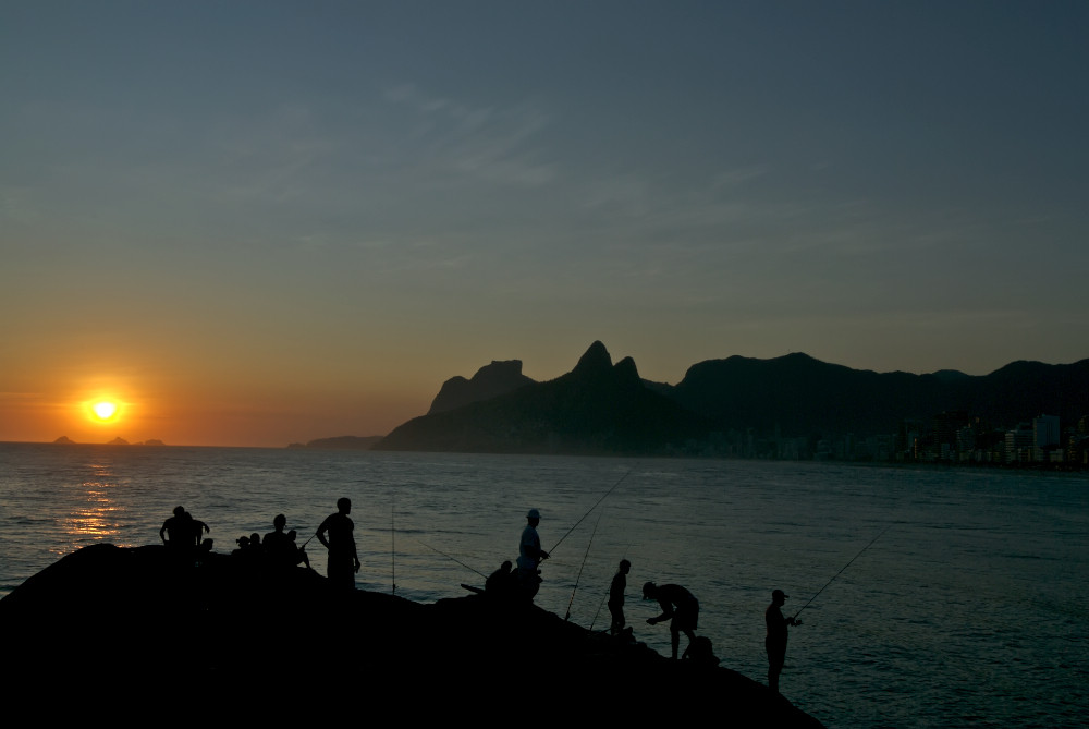 Sunset in Rio de Janeiro