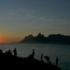 Sunset in Rio de Janeiro