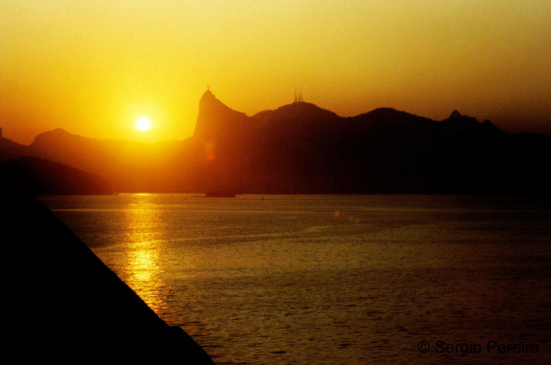 Sunset in Rio de Janeiro