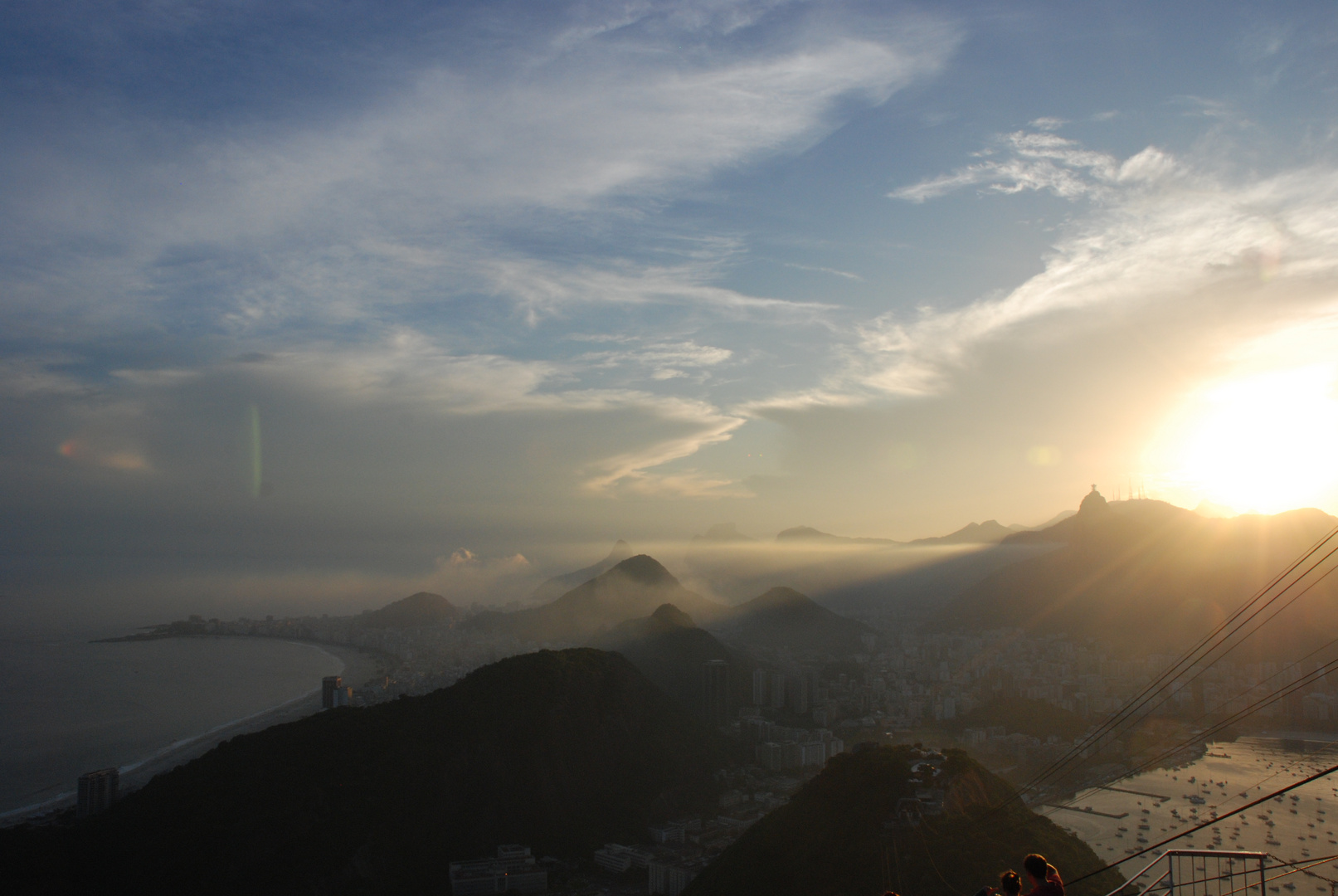 Sunset in Rio de Janeiro