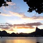 Sunset in Rio de Janeiro, Brazil