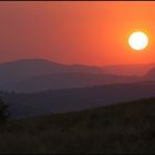 Sunset in Romania 2012