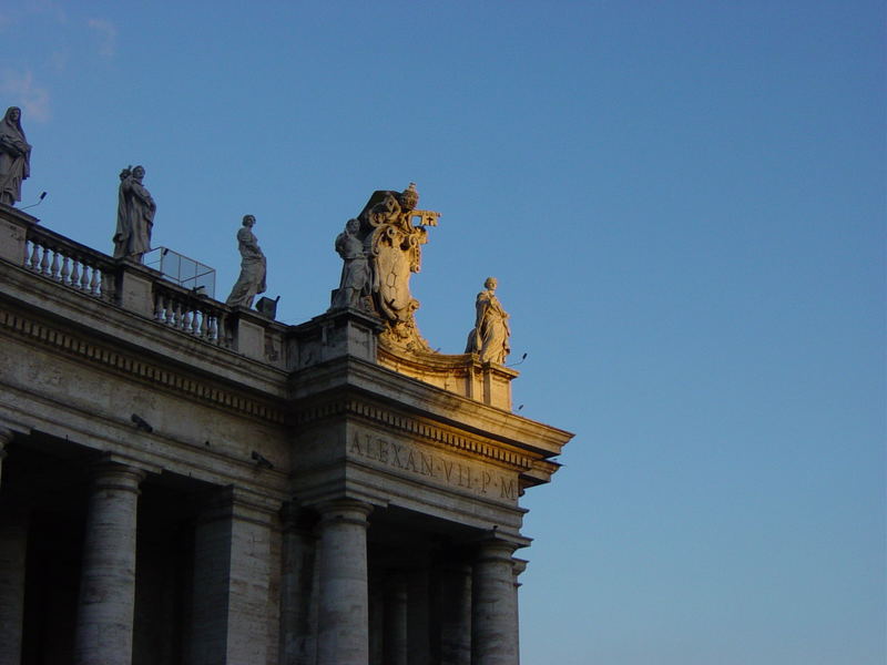 Sunset in Rome