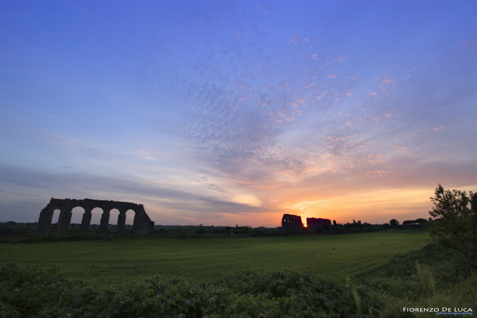 Sunset in Rome ** Senatus PopulusQue Romanus **