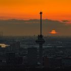 Sunset in Rotterdam