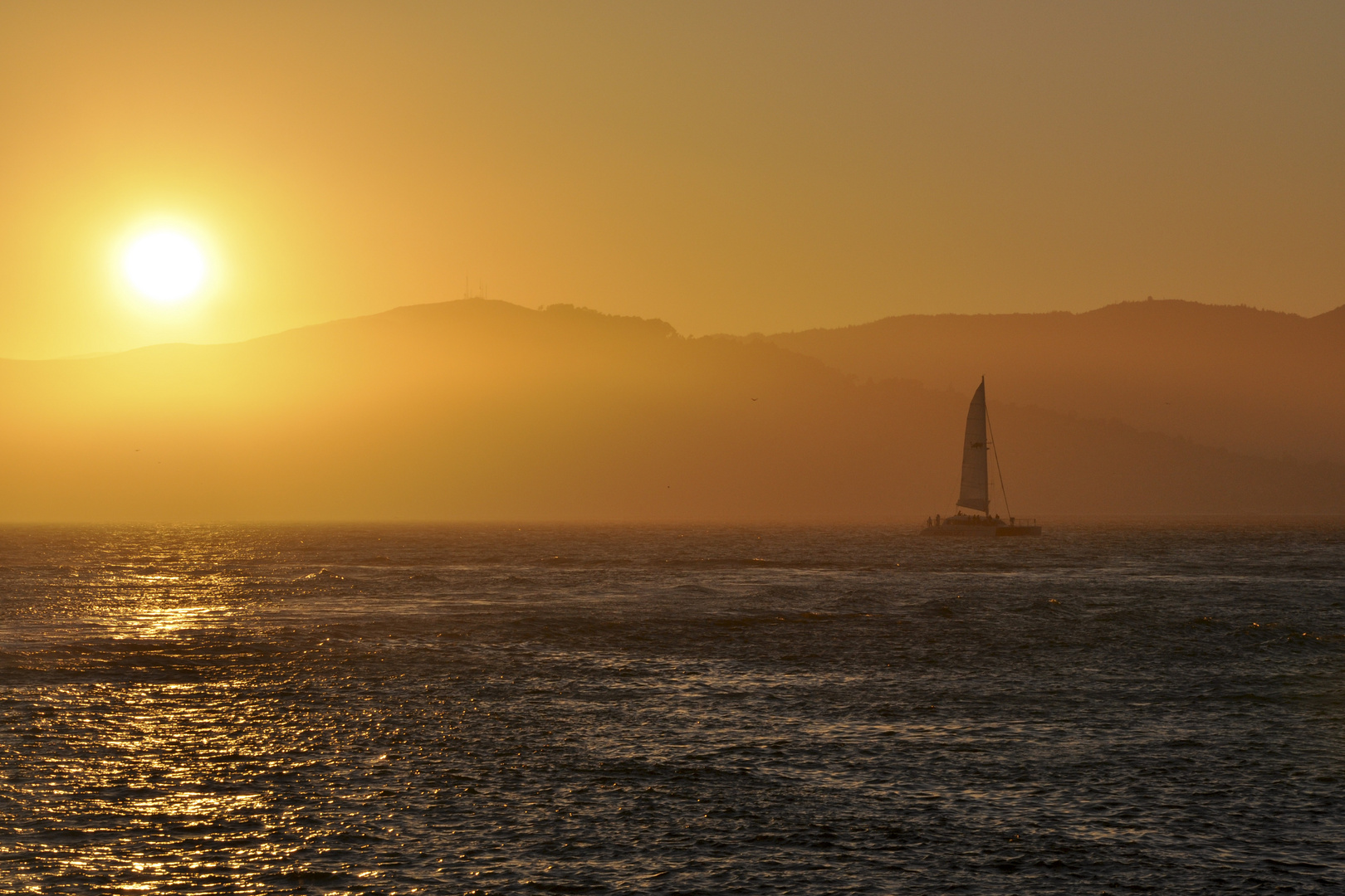 SUNSET in SAN FRANCISCO