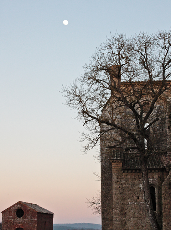 Sunset in San Galgano