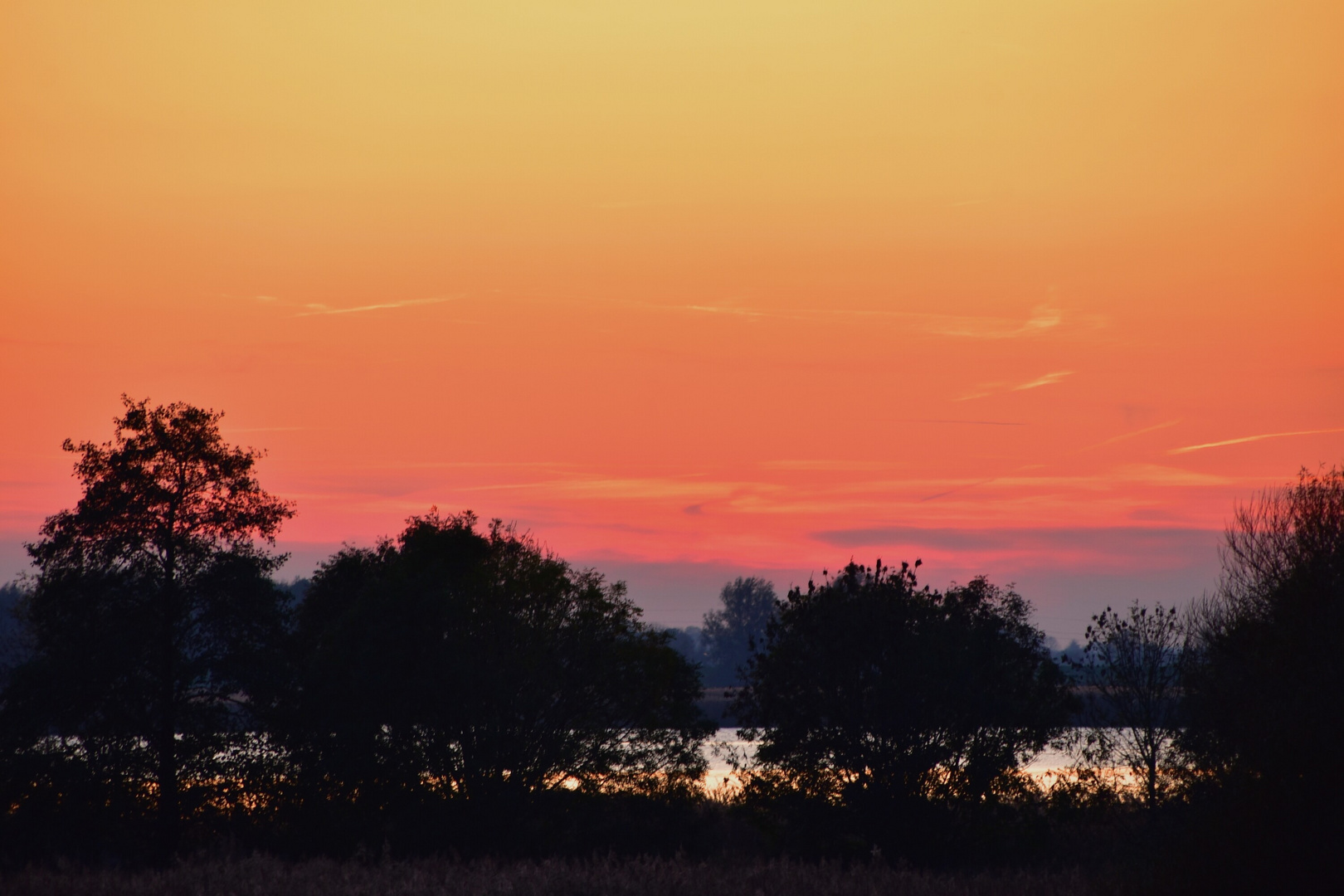 Sunset in Sandstedt