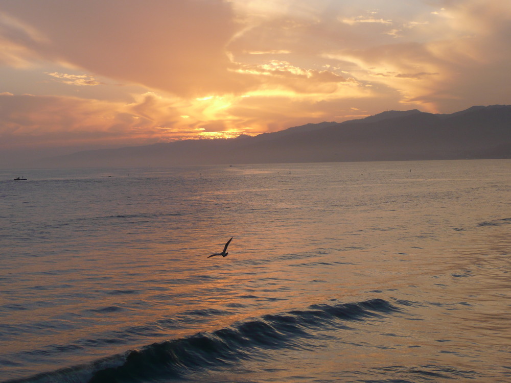 Sunset in Santa Monica