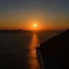 Sunset in Santorini