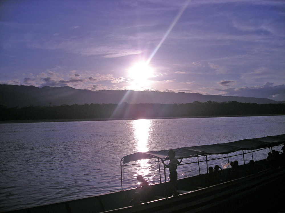 Sunset in Satipo-Peru