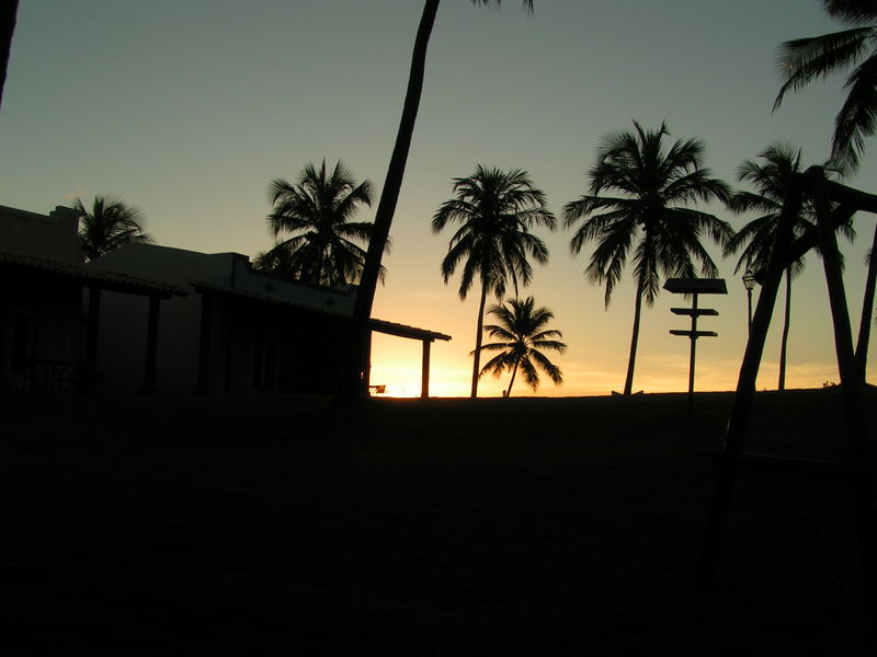 Sunset in Sauipe Coast - bahia State/Brazil