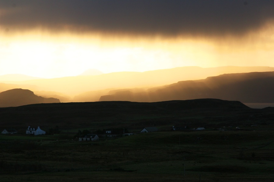 Sunset in Scotland