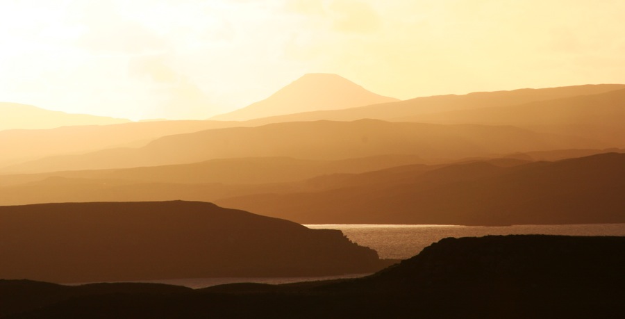 Sunset in Scotland