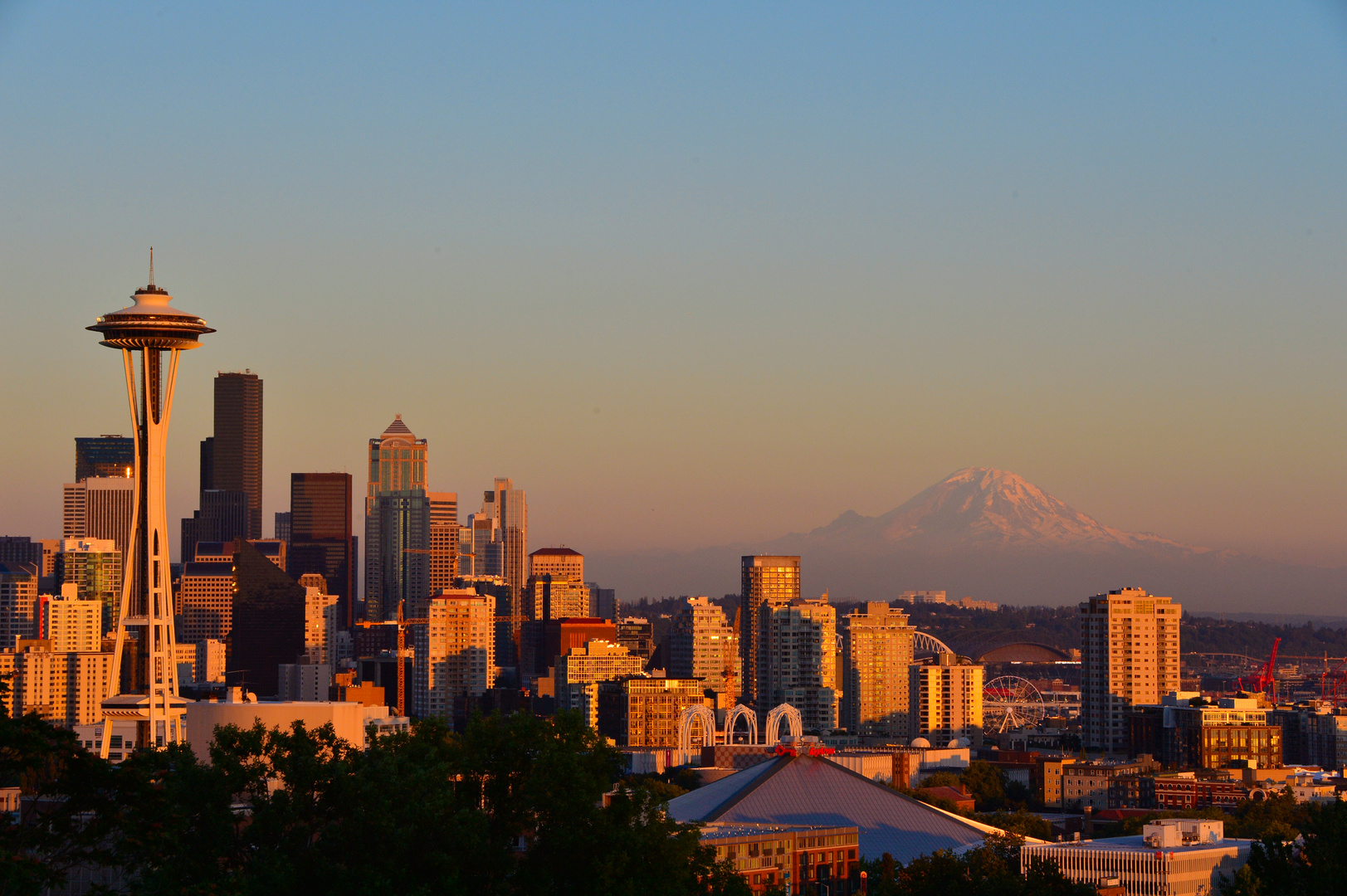 Sunset in Seattle