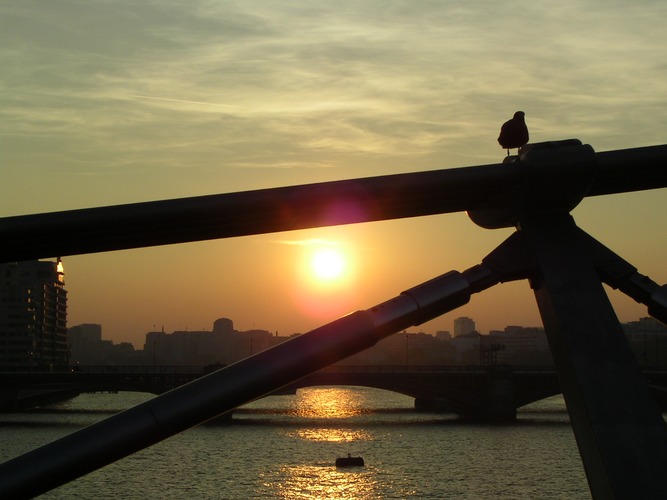 Sunset in September (Millenium Bridge)