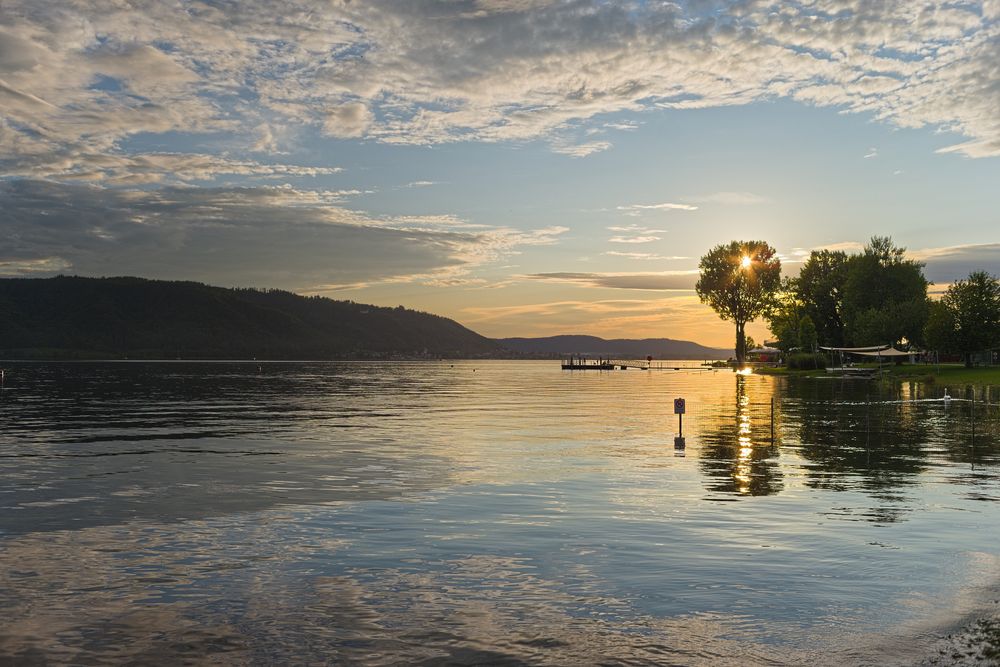 Sunset in Sipplingen