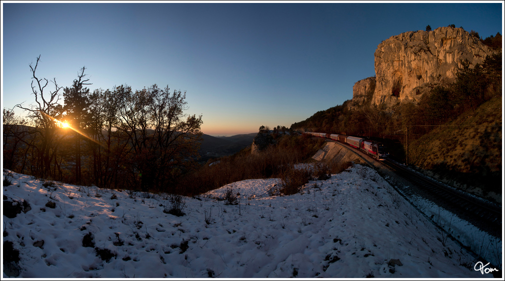 Sunset in Slovenia