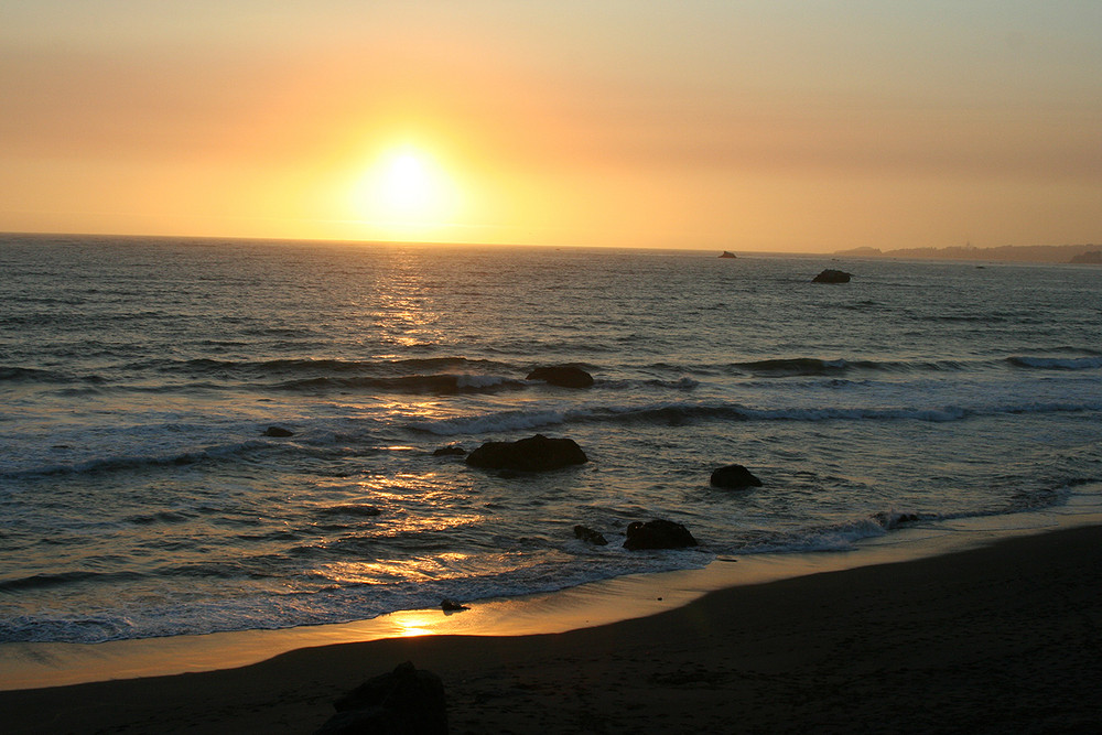 Sunset in Smith River