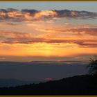 SUNSET IN SOGUKPINAR IN BURSA.2006