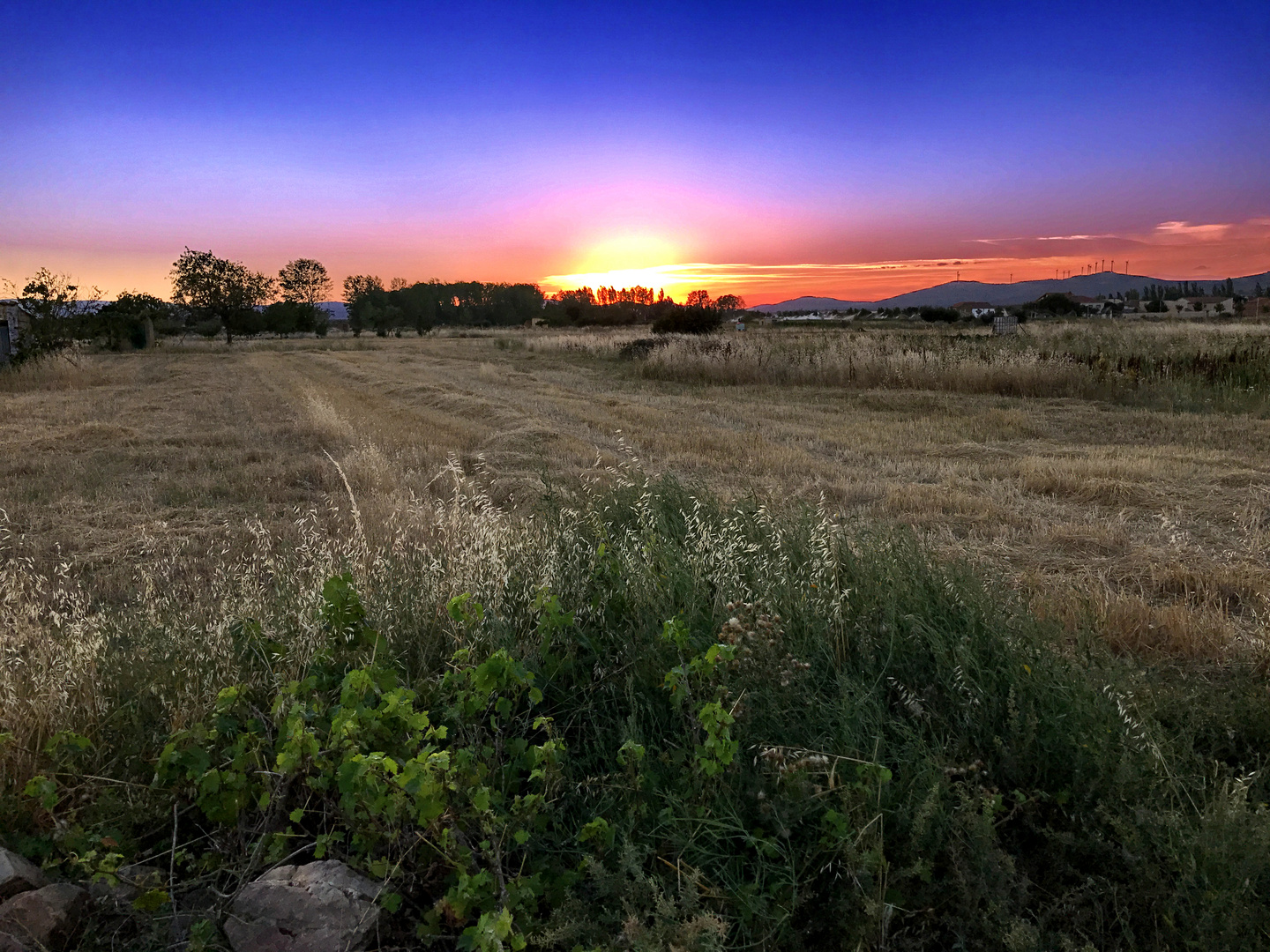 Sunset in Spain Faramontanos de Tabara