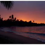 sunset in Sri Lanka