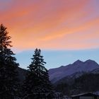 Sunset in St. Anton / Austria