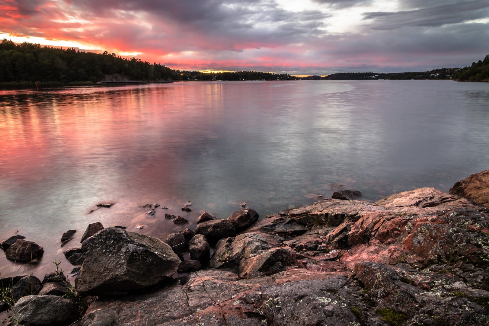 Sunset in Stockholm