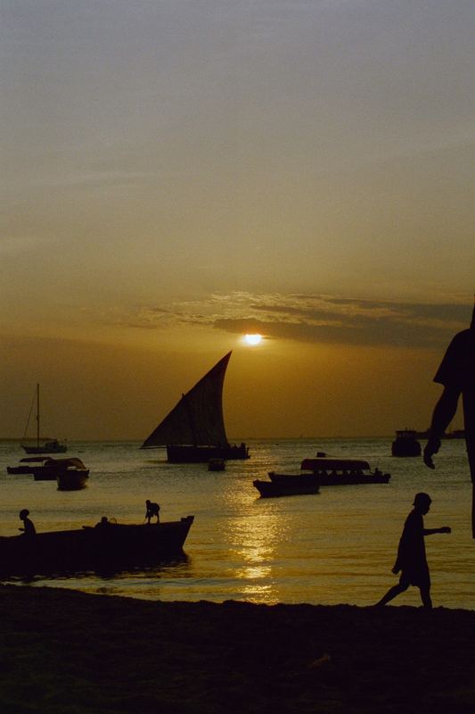 Sunset in Stonetown