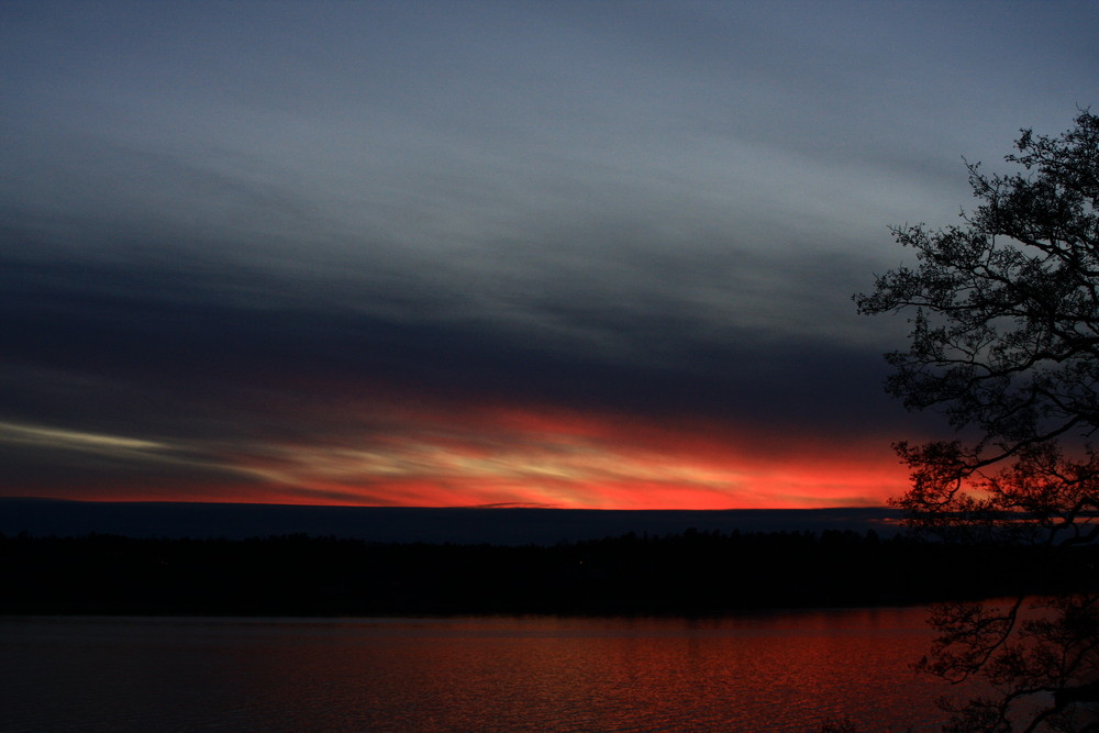 Sunset In Sunnersta