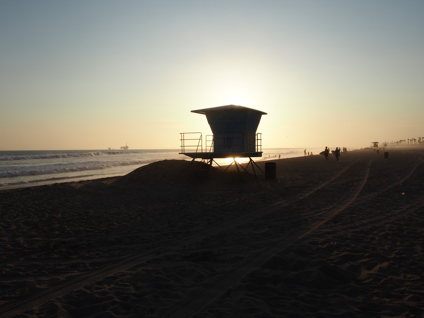 Sunset in Surf City Huntington Beach