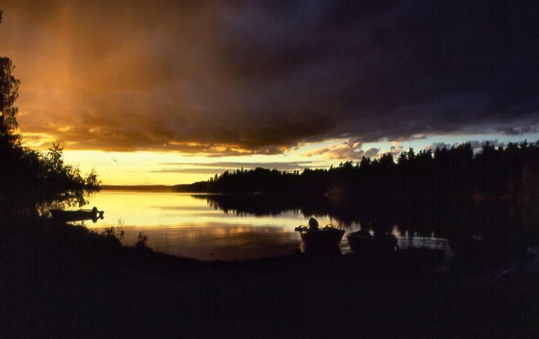 Sunset in Sweden