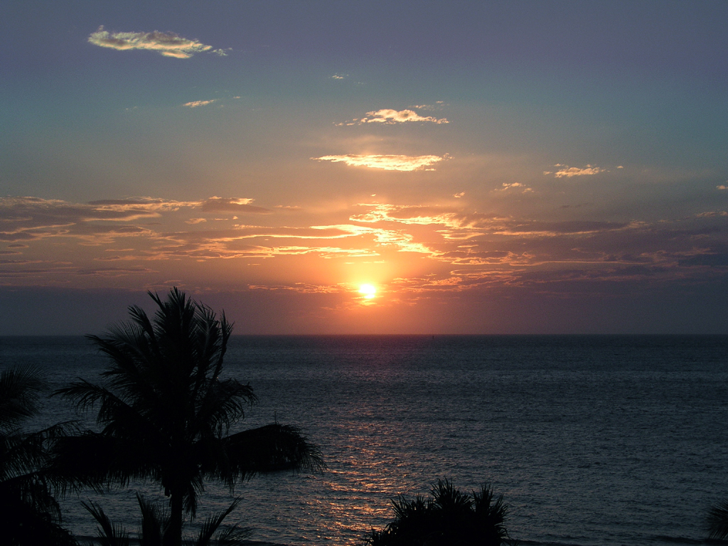 Sunset in Tangalooma