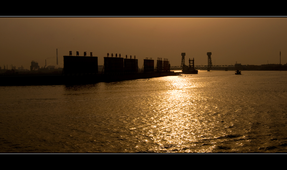 sunset in tanggu