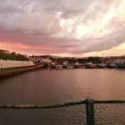 Sunset in Tavira. 