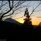 Sunset in Teide Volcanoe