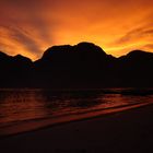 Sunset in Thailand at Phi Phi island 2