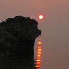 sunset in the Adria