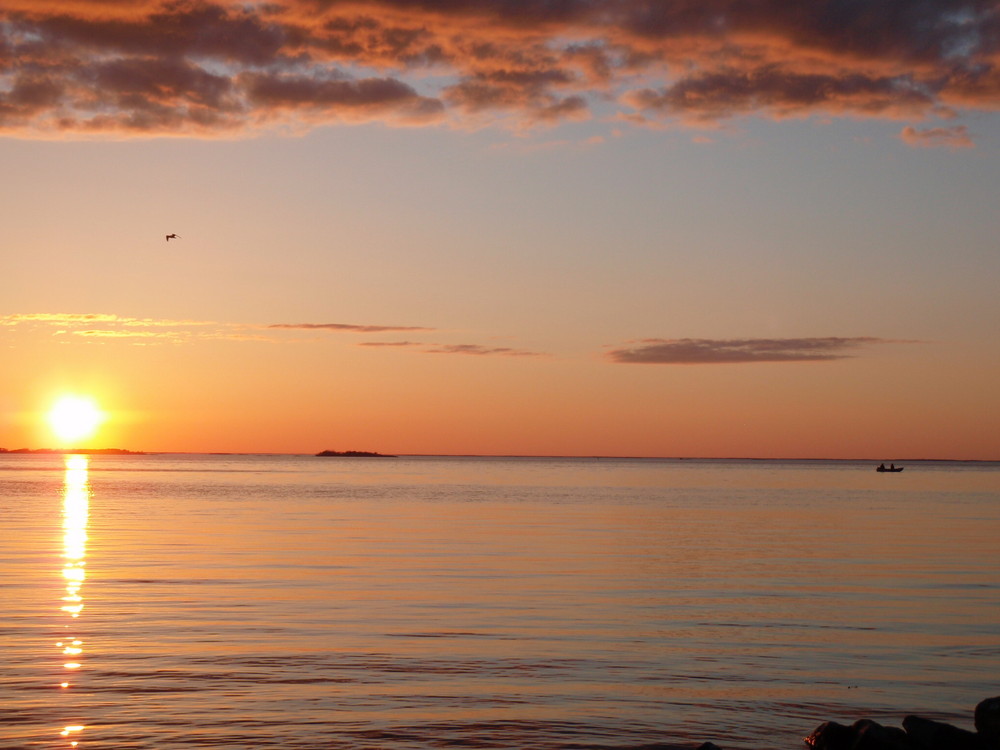 Sunset in the archipelago